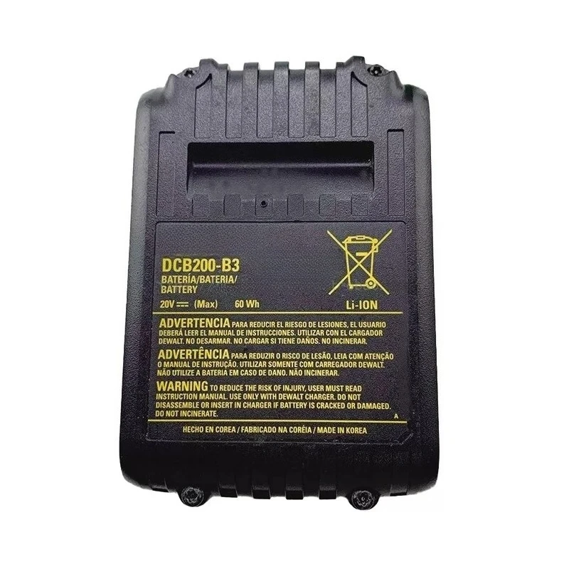 .。for DEWALT DCB200-B3 20V 3000mAh power tool lithium-ion rechargeable battery.。