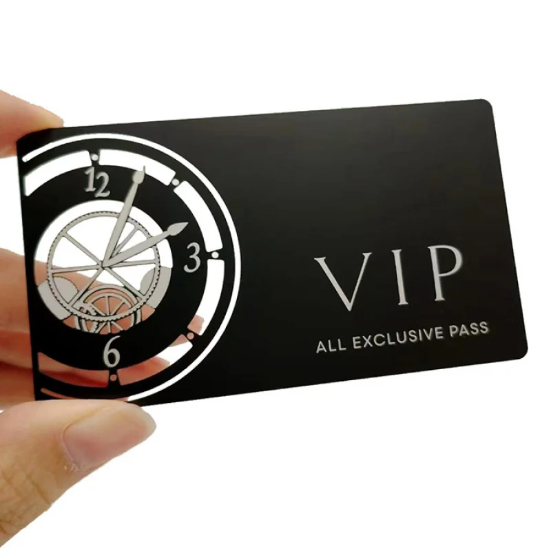 10 0.piecescustomized high quality stainless steel business card etched metal mirror/silver metal luxury business cards wit