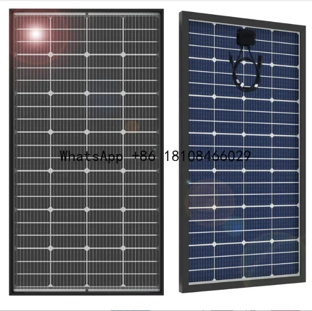 

Bifacial 12V200W Monocrystalline Solar Panel High Efficiency PV Module for RV Home Farmer Marine Off Grid Systems