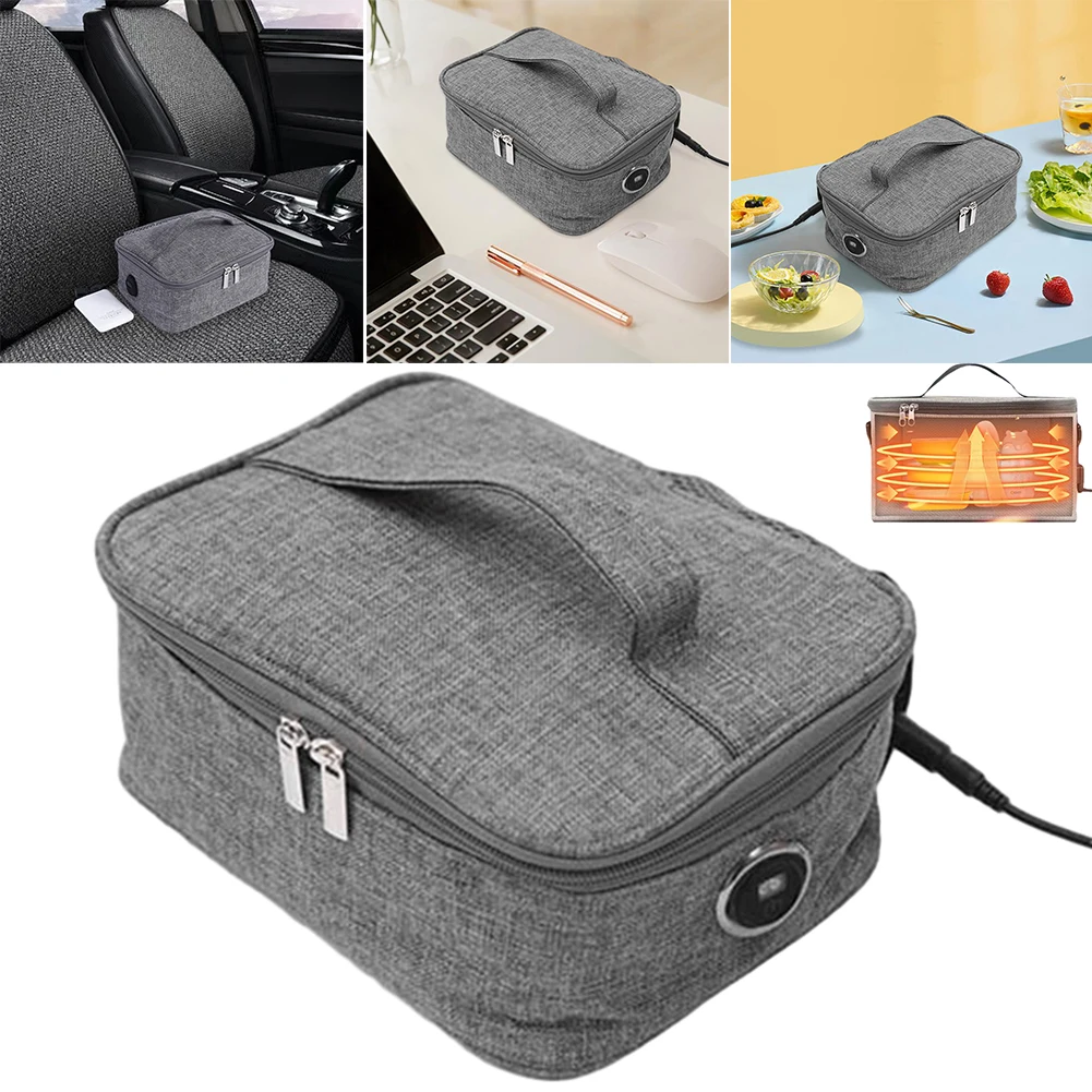 USB Rechargeable Electric Heating Bag Reusable Electric Lunch Bag Electric Thermal Lunch Bag for Youth Kid Boys Girls Teen Adult