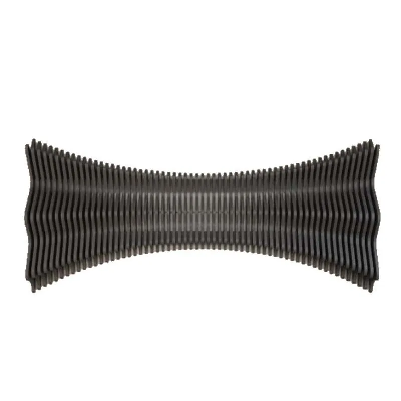 Solid wood sliced striped wall background wall shopping mall hotel
