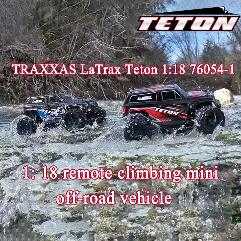 Traxxas Latrax Teton 1:18 76054-1 Four-Wheel Drive Remote Control Model Normal Large Foot Vehicle Off-Road Vehicle Outdoor Toy