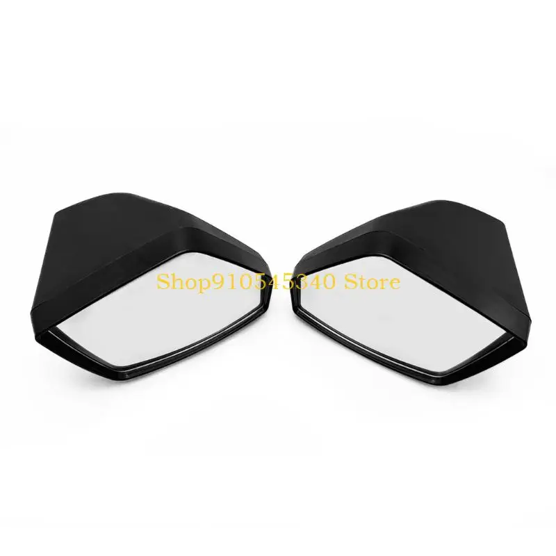 

U2JA Enhanced Visibility Mirror Vibration Dampening System Wide Angle Optics Rustproof Aluminum Base Aquatic Safety Gear 2pcs