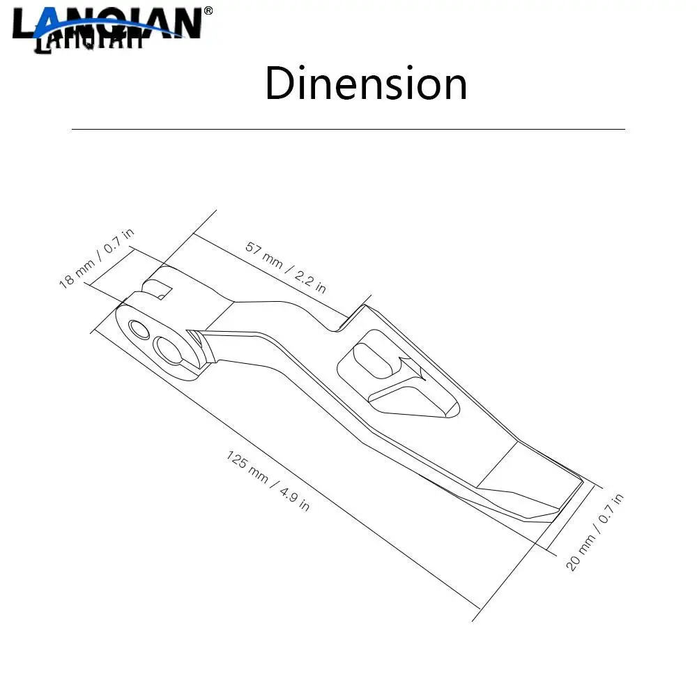 CNC Accessories Motorcycle Parking Hand Brake Lever For Yamaha T-MAX 500 2008 2009 2010 2011 T-MAX 530 2012 2013 2014 2015 2016