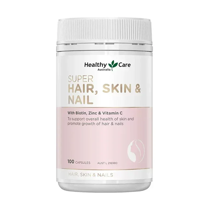 100 Collagen Capsules for Hair Care, Skincare, and Nail Brightening Health Food