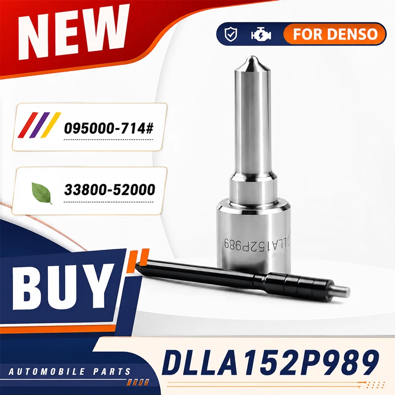 DLLA152P989 High Quality Fuel Common Rail Nozzle Repair Parts Suitable For Denso Injector Model:095000-714# 33800-52000 -*LG1442