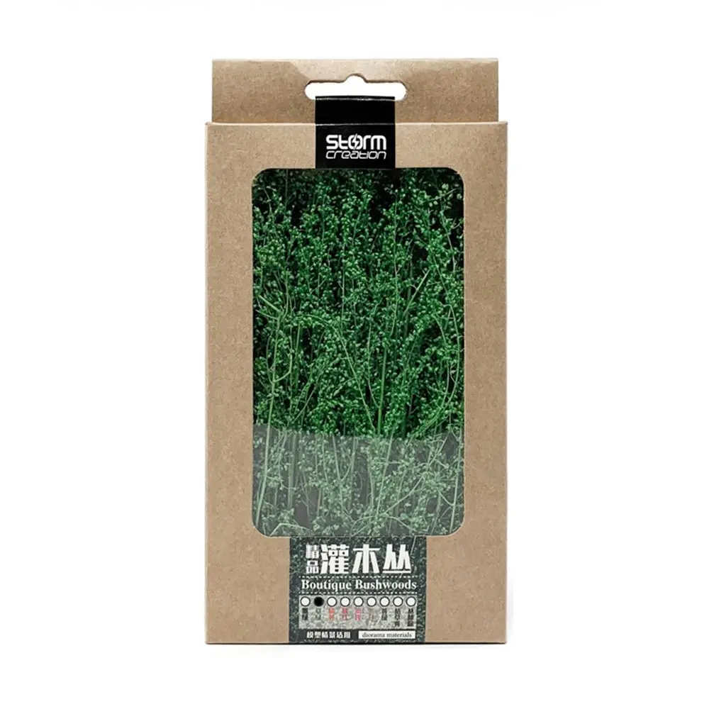 DIY Railroad Scenery Simulation Static Building Kits Bushes Shrubbery Scene Model Scene Model Tree