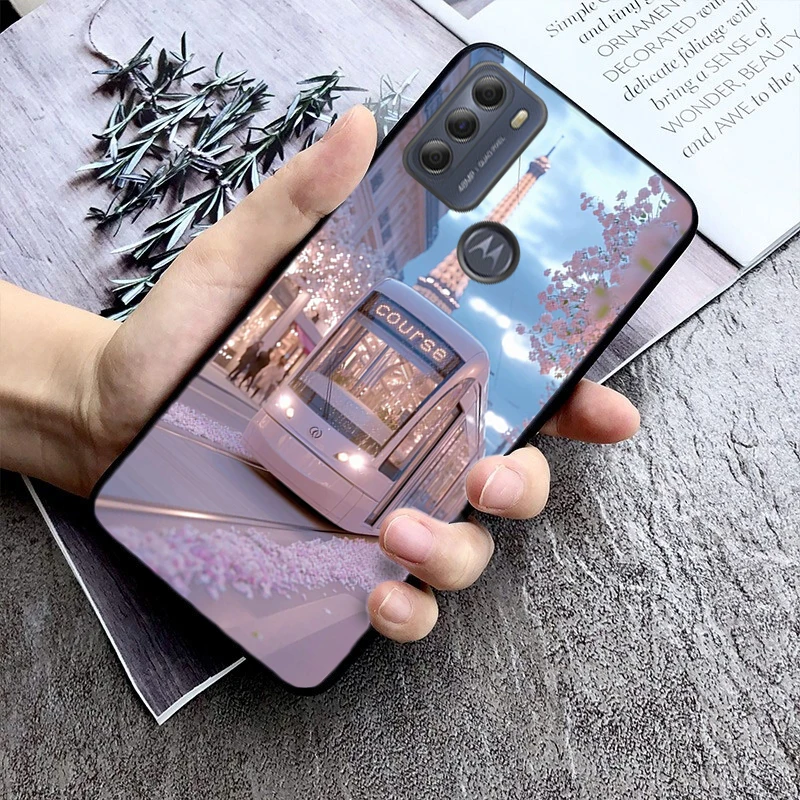 

Paris Phone Case For Motorola Moto G85 G55 G05 G14 G75 G31 G50 G10 G20 G30 G60 G13 G32 G84 G54 G53 G72 G24 Power