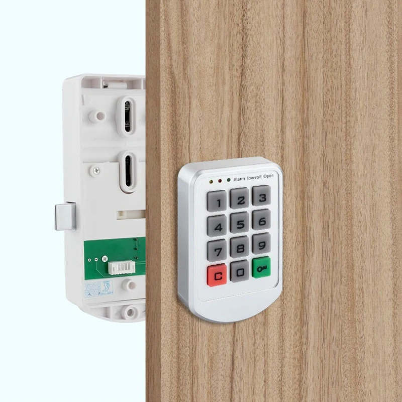 Electronic Password Lock for Billiard Cue Cabinet Gym Sauna Yoga Storage Locker