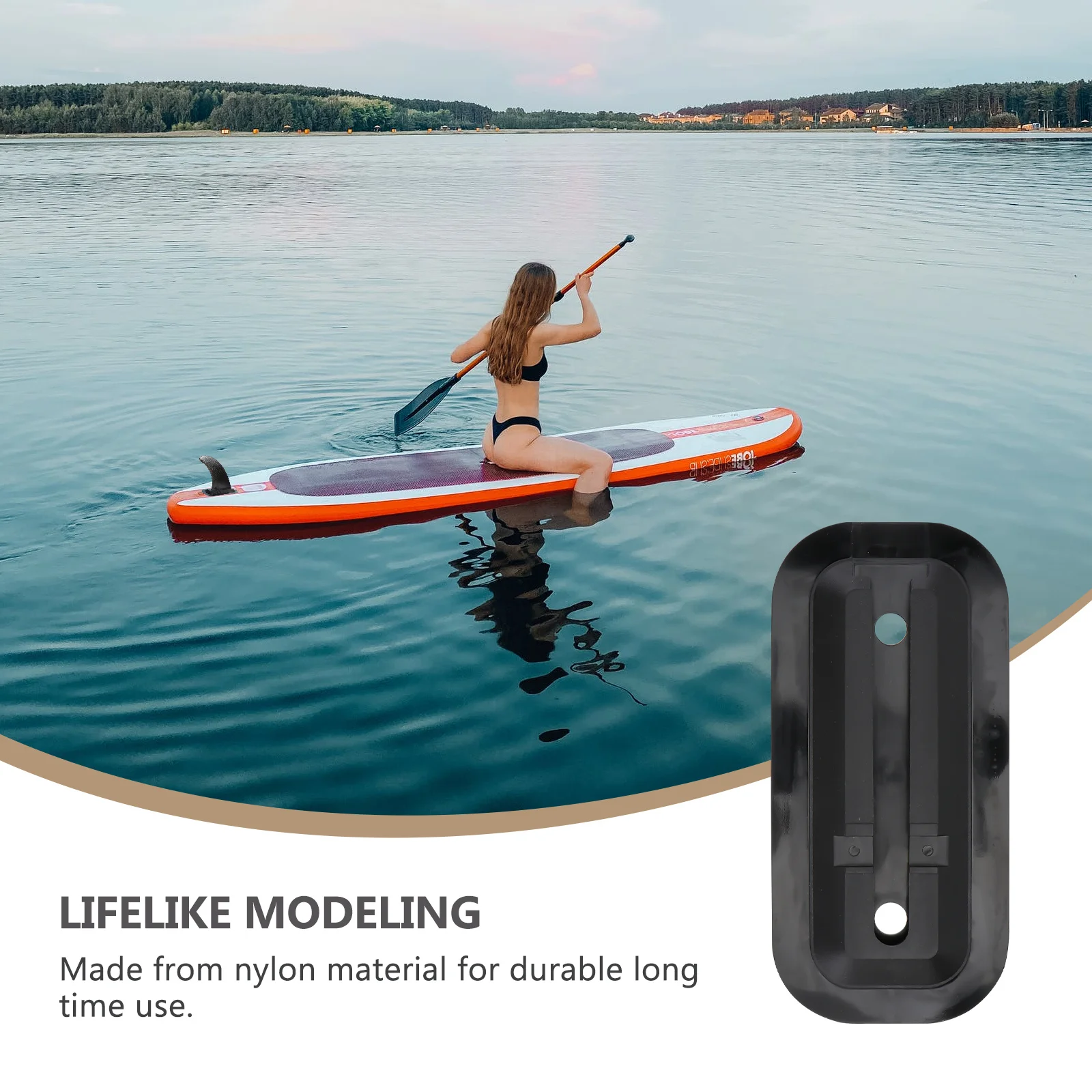 

Surfboard Base For Inflatable Surfboards Durable Pvc Splitter Strong Adhesive Backing Enhanced Stability