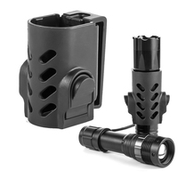 Outdoor Flashlight Case Pouch Holster Torch Cover Belt Clip LED Lighting Pouch Survival Kits Hunting Accessories