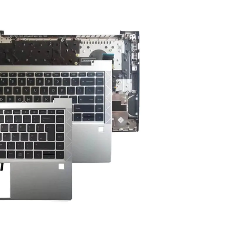 

New US Latin Spain Keyboard For HP EliteBook 840 G8 G7 740 745 845 G7 G8 Laptop Palmrest Top Backlight Keyboard Replace Case