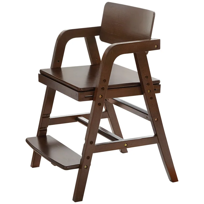 

Стул для учебы из массива дерева. Регулируемый домашний стул. Офисный письменный стул.