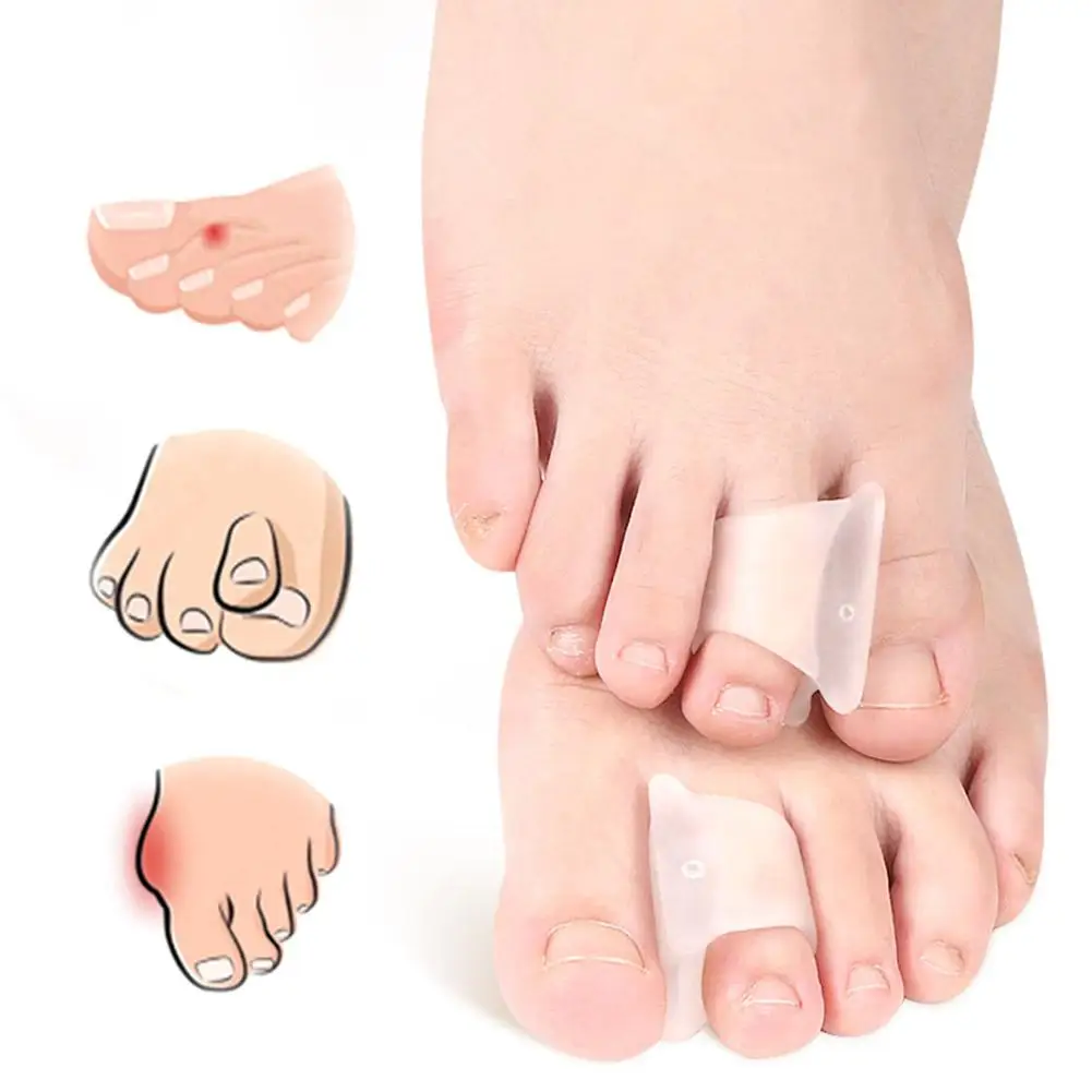 2025 Nowe Ortezy na Palce Koślawe Korektor Palców Koślawych Pielęgnacja Stóp Nakładka Przeciwbólowa na Palce Korektor Rozdzielacz Palców F8N3