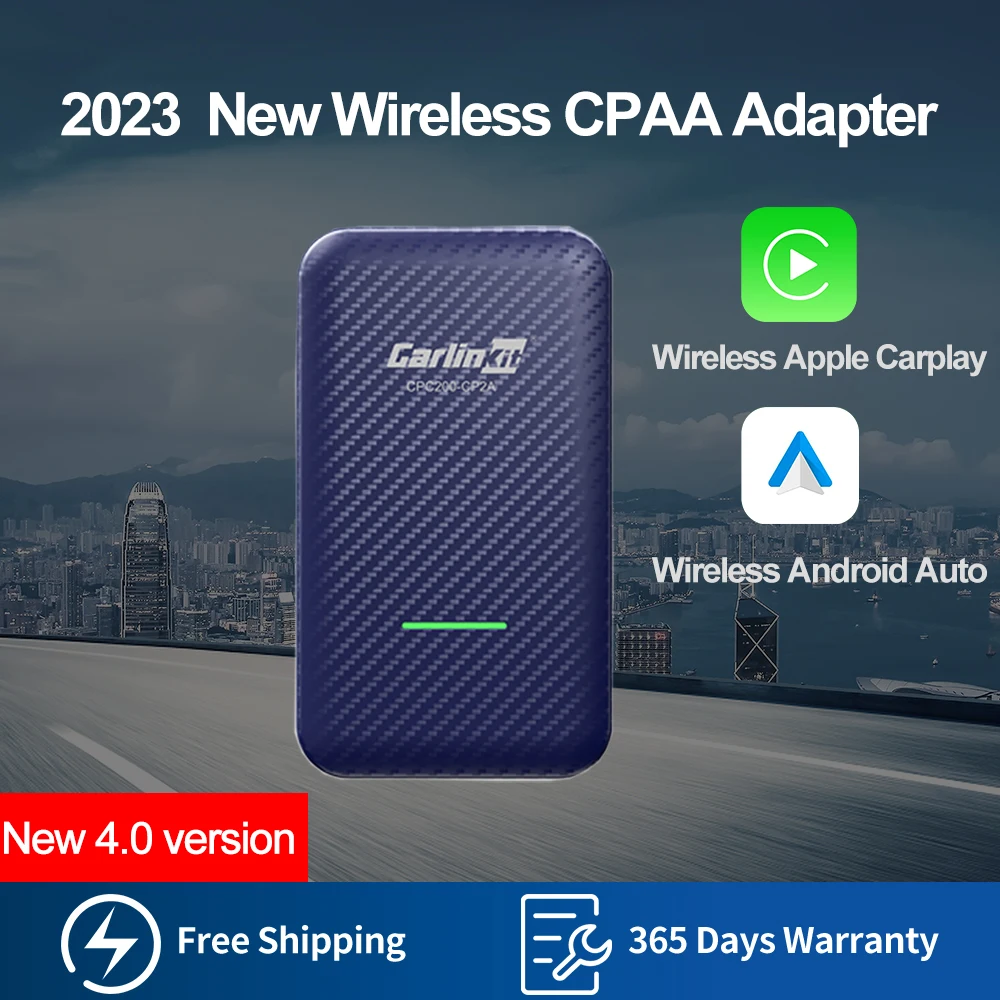 2023 Carlinkit 3.0 Wireless Apple Carplay Adapter Activator Carlink 3 Wired to Wirelessly Car Play Box CPC200 U2W Plus