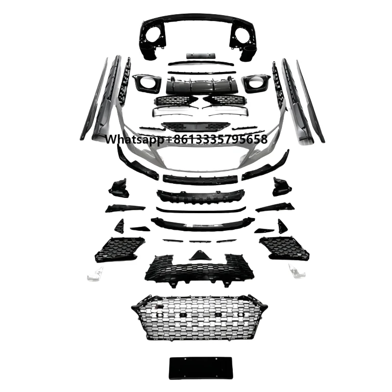 Suitable for 16-19  R8 Modified with 21th Model Limited Edition Large Wraparound Kit Including the Front and Rear Bumpers