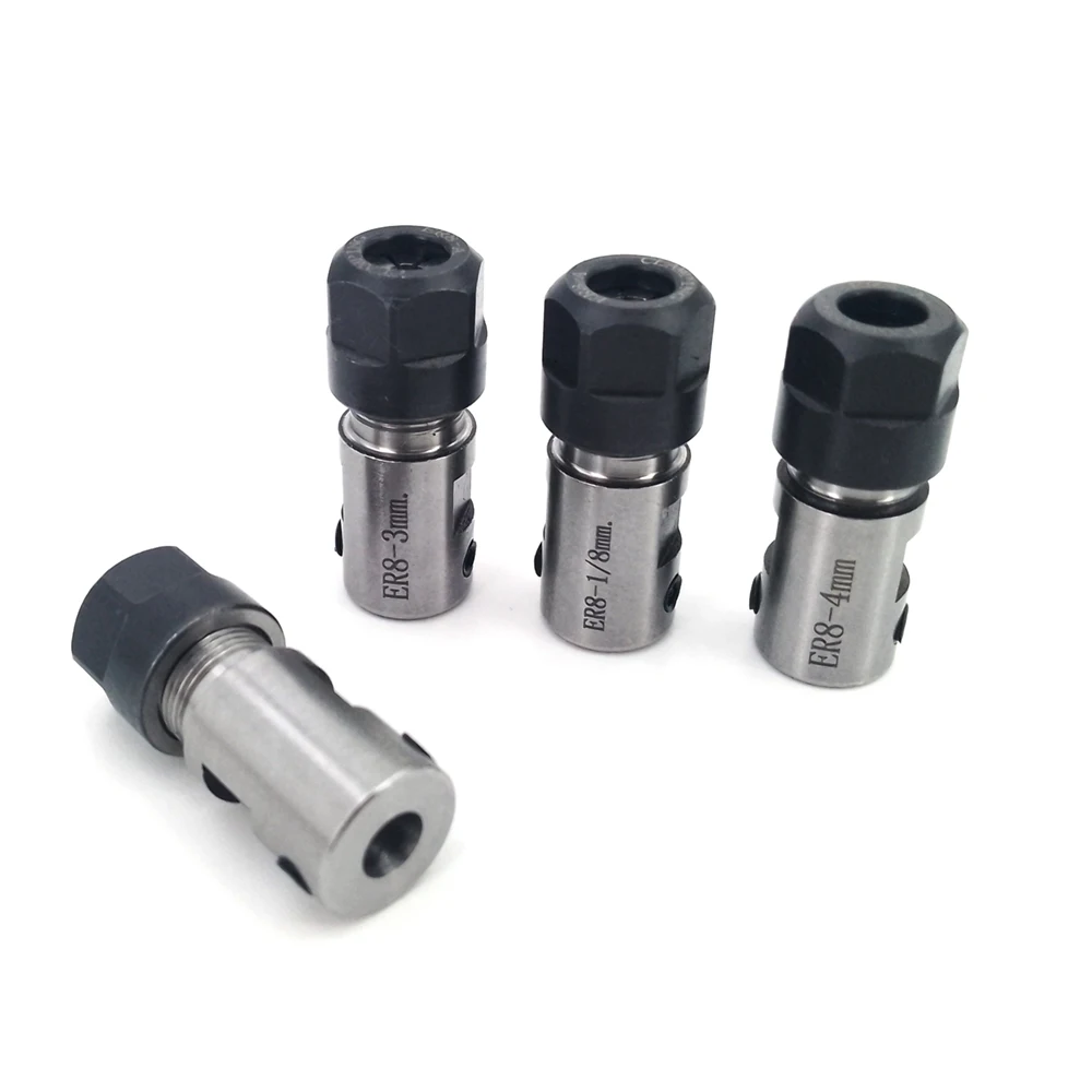 

1PC Flexible Shaft Coupling 5mm 4mm 3.175mm to 4.76mm 4mm 3.175mm High Precision Collet Coupler for RC Boat Speed Vee Oval CAT