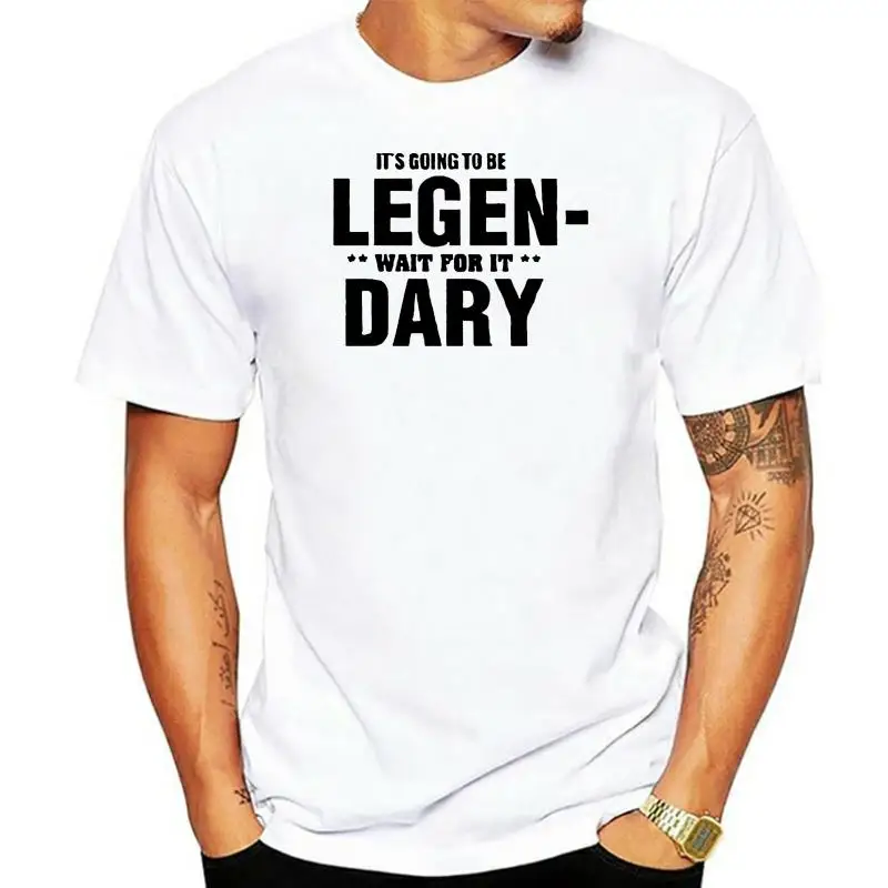 

Barney himym How I Met Your Mother it going to be legendary wait for it couple clothes man cotton T-shirt