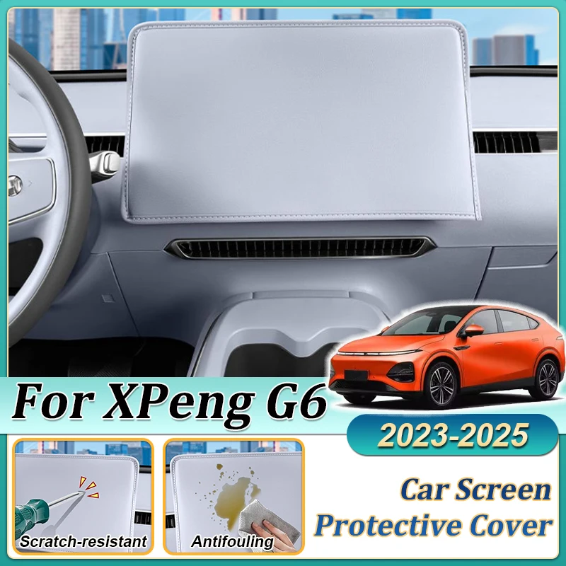 

For XPeng G6 2024 2023 2025 Car Central Control Screen Protector Interior Supplies Modified Protective Anti-scratch Accessories