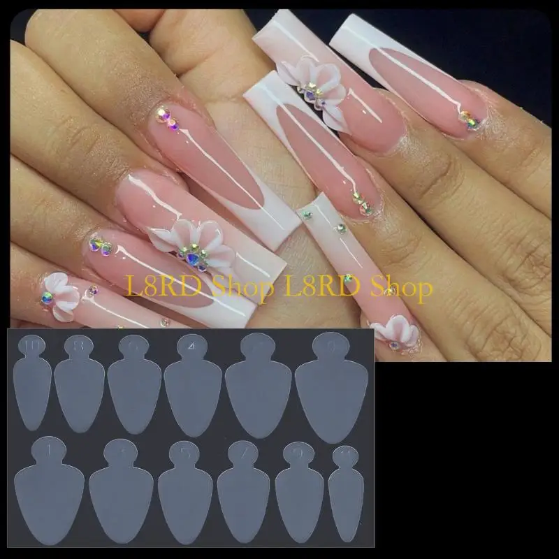 L8RD French Forms Sticker French Line Sticker Extension Form Guide Stickers