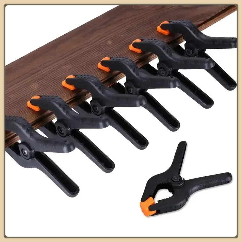 

10pc 3inch Spring Clamps Heavy Duty Plastic For Background Muslin Canvas Paper Chromakey Screen Clip Photo Studio Carpenter Tool