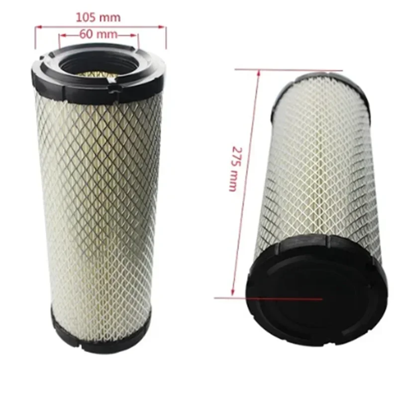 

Forklift Air Grid Air Filter 1027 K1027 Single Core Wood Pulp Cotton Pulp 2026years