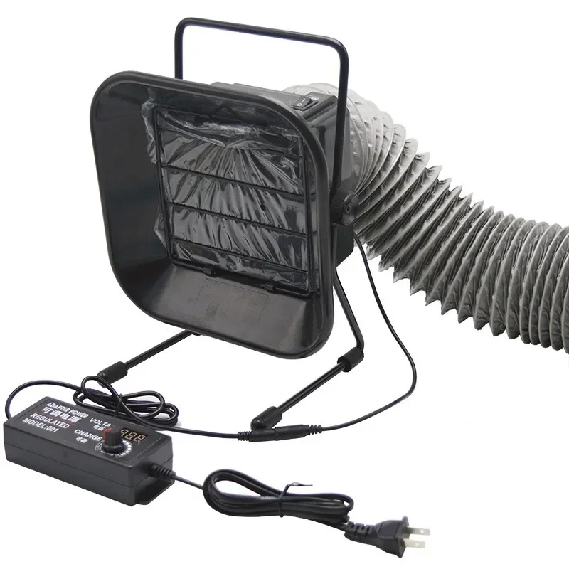 DurableHigh Power 60W Soldering Iron Smoke Purifier Exhaust Belt Filter Welding Meter Machine for Electronic Repair Shop