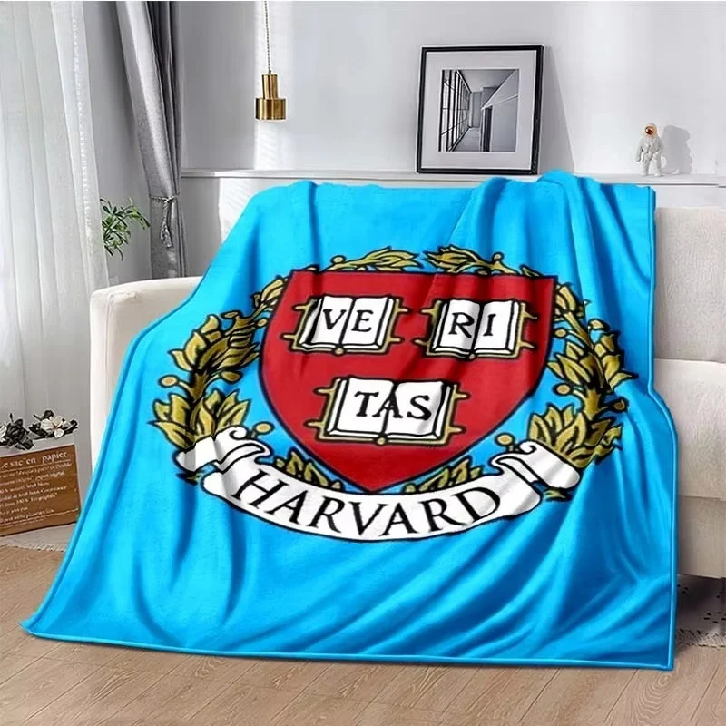 Couverture portable avec logo d'université de renommée mondiale, confortable, 2006, chaude, maison, bureau, voyage, voiture, cadeau d'anniversaire, nouveau