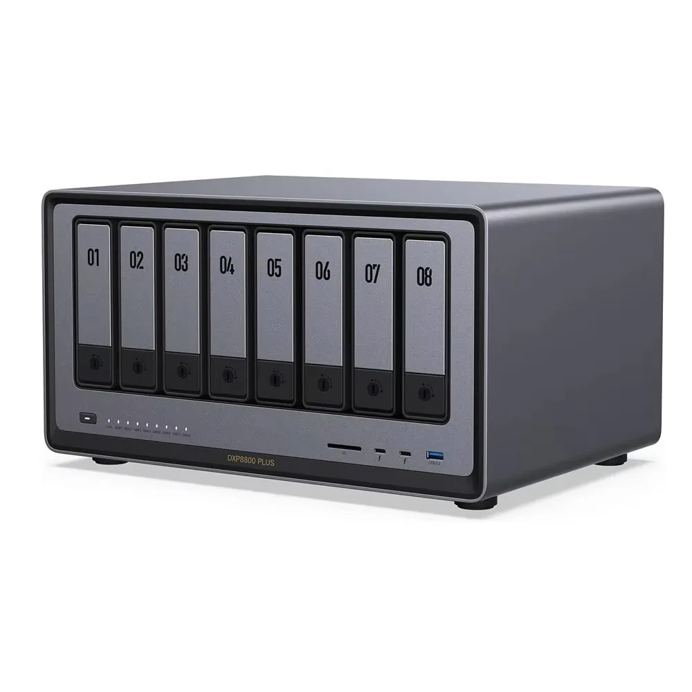 

UGREEN Storage Quad-core DXP8800 Plus 8-Bay NAS with 10-Core I5 CPU Network Attached Storage