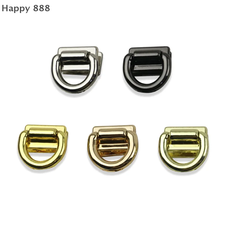 D링 가방 사이드 클립 버클 나사 핸드백 체인 핸들 커넥터 가방 스트랩 벨트 행거 DIY 하드웨어 가방 액세서리