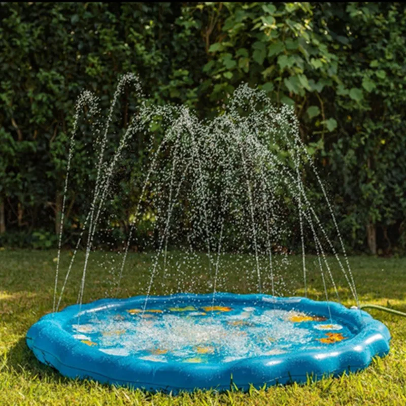 Circular Water Mats Children's Summer Letter Game Mattress Outdoor Garden Lawn Mat Baby Bath Toys Youngster Bathing Pool Float