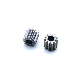 0.5M 11T 3.14MM Steel Spur Gear 2PCS DIY For 540/550/555 DC Motor 3.17MM Shaft Parts