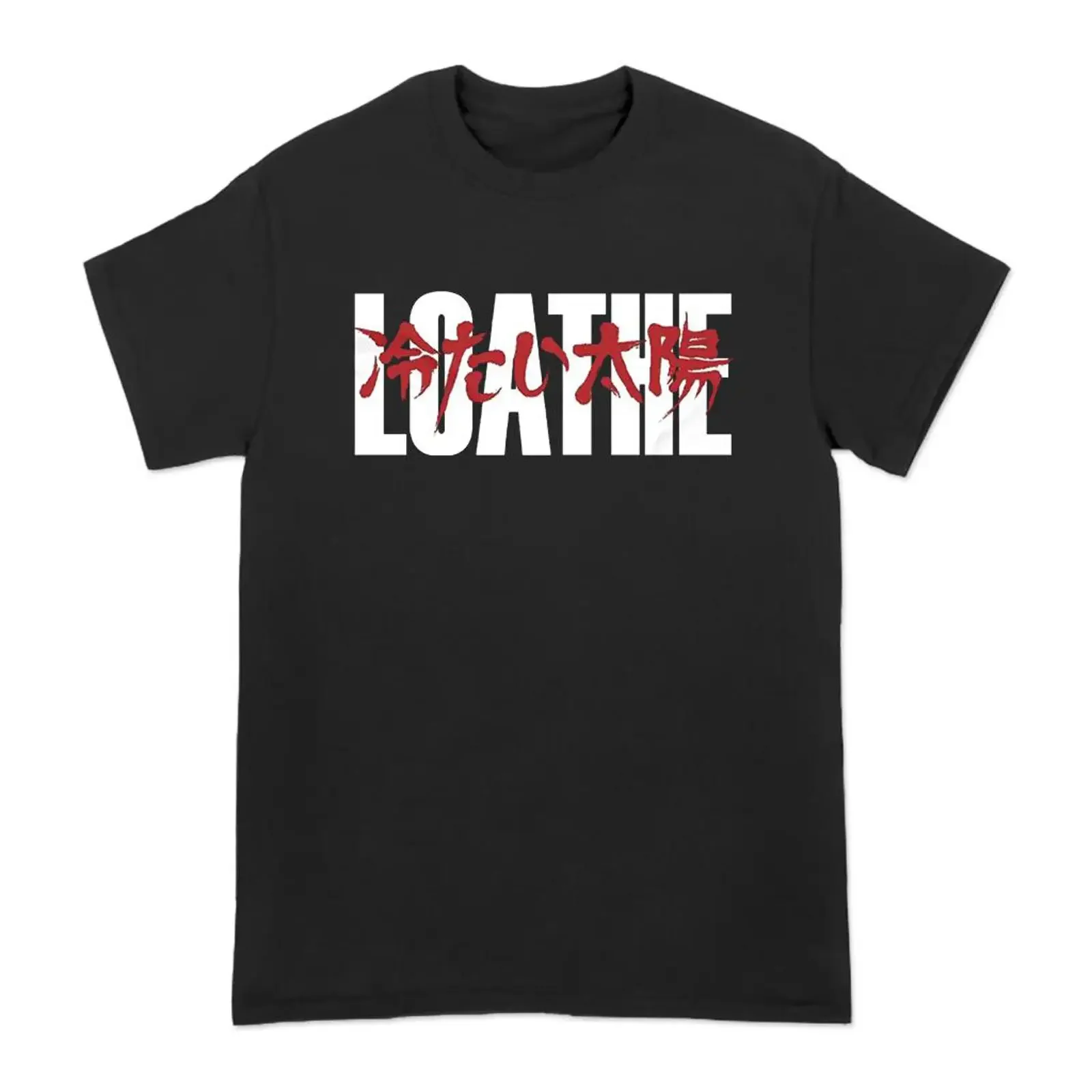 Loathe Cold Sun T Shirt Band Swearter Heavy metal vintage Washed Stretched Versatile Comfortable homme Top For Everyday Wear
