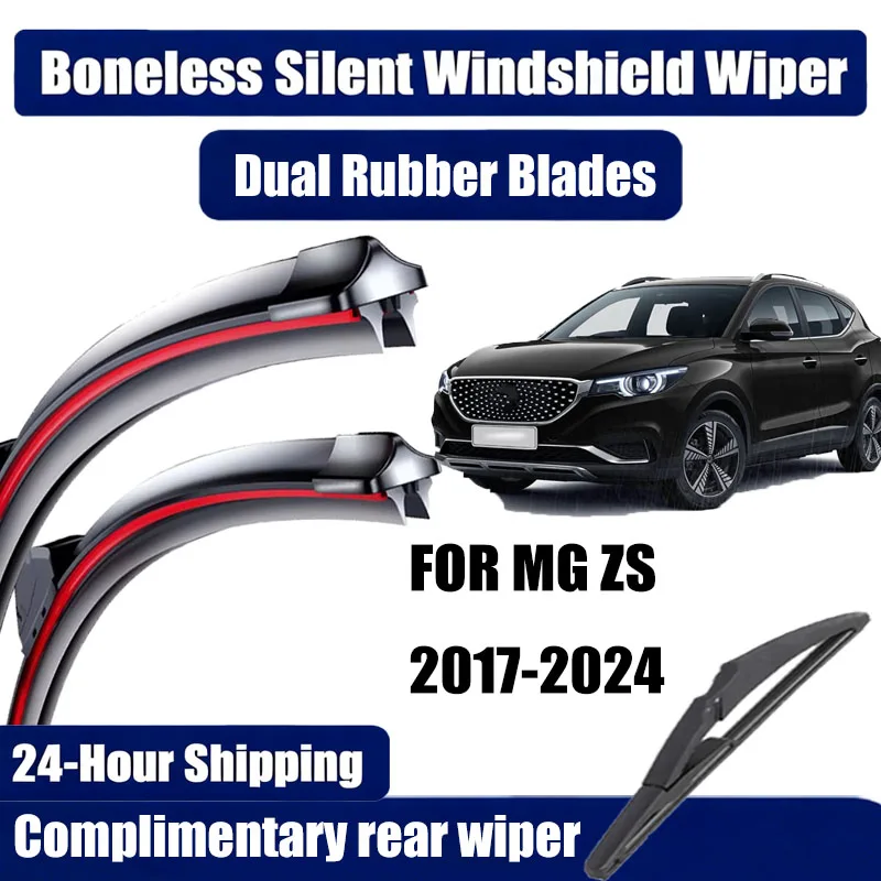 

Передний и задний дворник для MG ZS EV ZX ZST VS 2017 2018 2019 2020 2021 2022 2023 2024 24 "14" 10 "автоматические щетки для окон