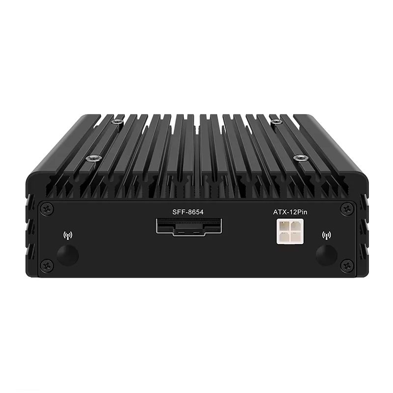 토포튼 P5 P6 팬리스 NAS 미니 PC 인텔 3-N355 N350 N150 2x2.5G LAN 최대 7*M.2 NVMe 또는 6*SATA 키트 DDR5 HDMI+DP 방화벽 컴퓨터 썸네일 2