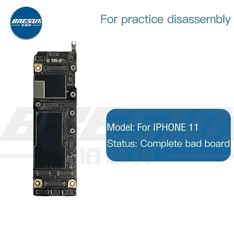 For iPhone X XS XR 11 12 PRO MAX MINI SE2 Completely damaged motherboard logic motherboard engineer practice repair skills