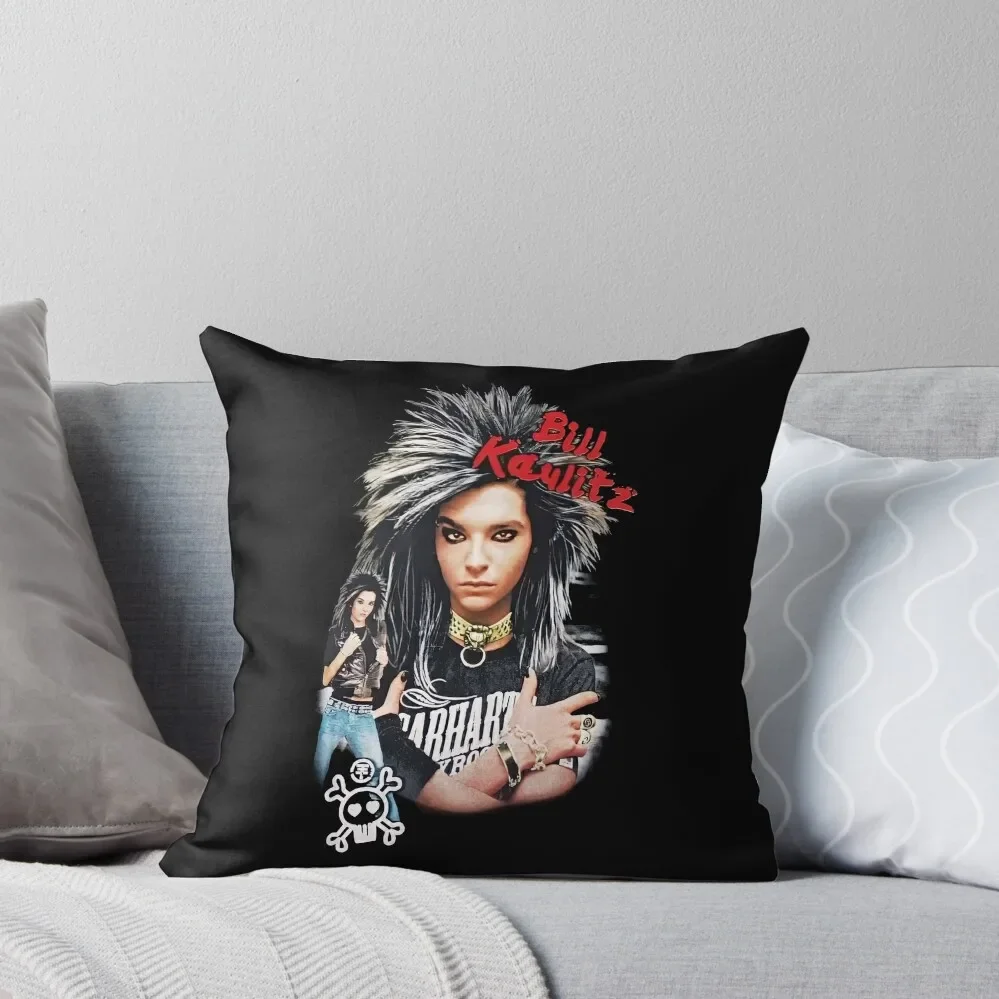 

RAREST VINTAGE DEADSTOCK BILL KAULITZ TOKYO HOTEL Throw Pillow Cushions Home Decor Christmas Pillowcase