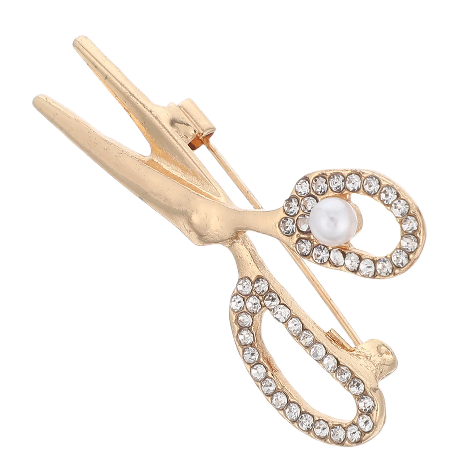 دعوى حجر الراين بروش الجدة مقص شكل دبوس الملابس وشاح قبعة الديكور موضة بروش دبوس للنساء دبابيس للنساء