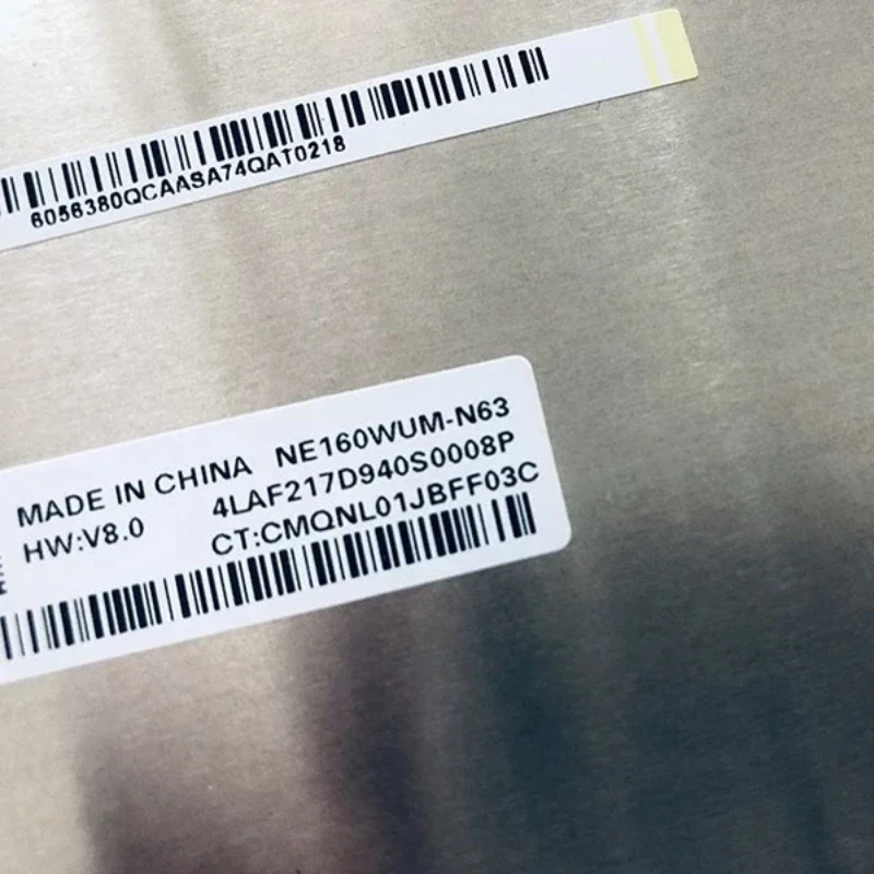 

NE160WUM-N63 NE160WUM-N61 1920×1200 30-контактный ЖК-экран для ноутбука, сменная матричная панель дисплея, 16,0 дюймов