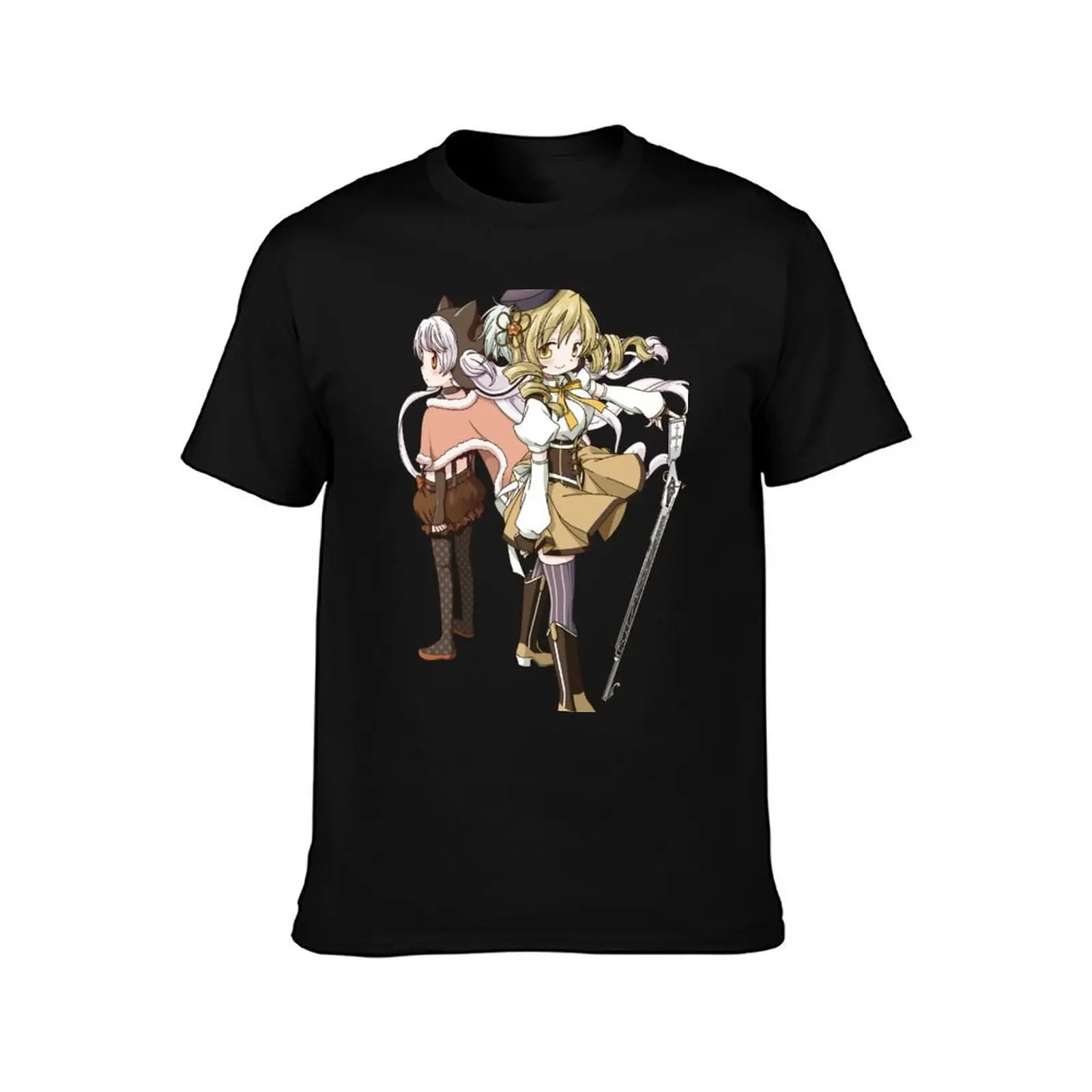 Puellae Magi: Mami & Nagisa (2021 .ship edit) T-Shirt vintage graphic tee korean fashion plus size men clothing