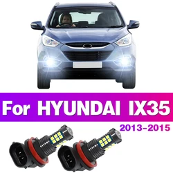 LED Car Front Fog Light Lamps Bulb For HYUNDAI IX35 2013 2014 2015 Auto Accessory