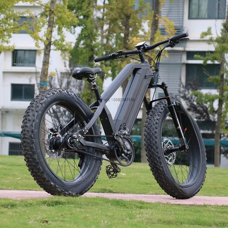 14 Speed Electric Mountain Bike Snow Bicycle 1000W Bafang M620 Mid Motor Ebike Dual 15Ah Battery Electric Bicycle image 2