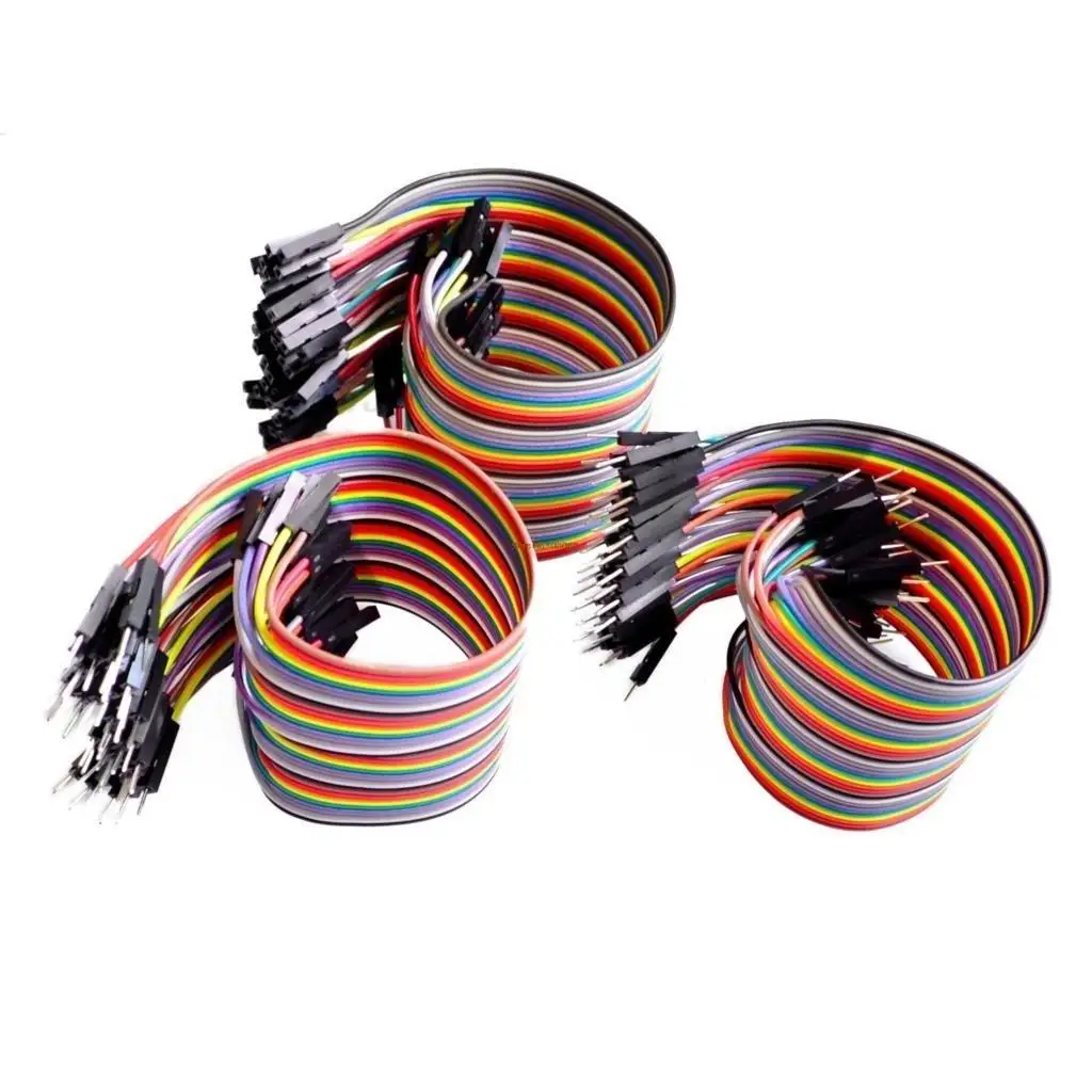 Dupont line 120pcs 20cm male to male + male to female and female to female jumper wire Dupont cable