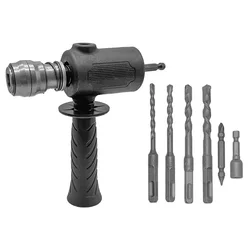 Electric Drill To Hammer Conversion Head Drill Bits  6mm ,8mm,10mm 12mm Four-pit Drill Chuck Stably Without Shaking