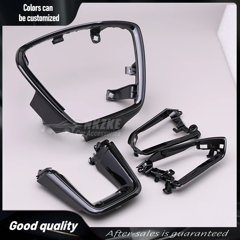 Steering Wheel Frame Suitable For Audi A6 C8, A7, 4-Piece Set Of Adaptive Button Frames,steering Accessories，Car Accessories