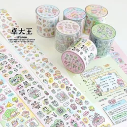 1pcs/1lot Decorative Adhesive Tapes Pet Life Molinta Girl cute food pandas Tapes DIY Paper Scrapbooking Japanese Stickers