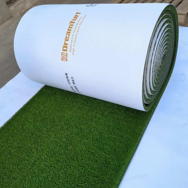 26mm 28mm Gold Mining Carpet for Ethiopia Bolivia Russia Hungary Mali Dream Turf Magic Turf Special Mining Mat Geotextile