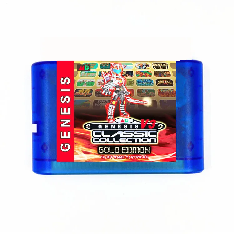 SUMMER FLASH EDMDS V3 Pro Aktualizowany Kompakt z 4000 Grami w Jednym dla Konsoli USA/Japonia/Europa SEGA GENESIS Mega Drive MegaDrive — zdjęcie produktu 5