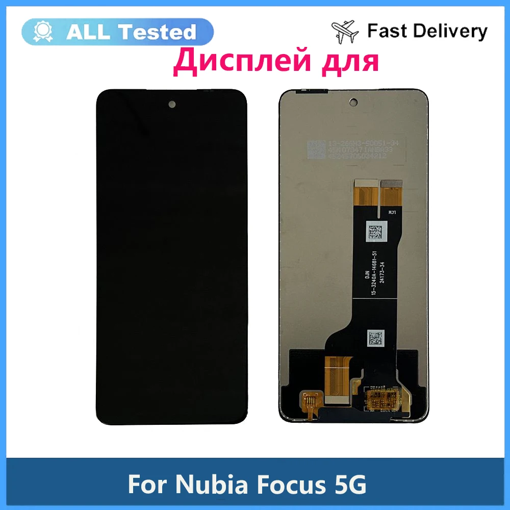 Original Tested For ZTE Nubia Focus 5G LCD Display Touch Screen Digitizer Assembly Repair For ZTE nubia focus Display lcd