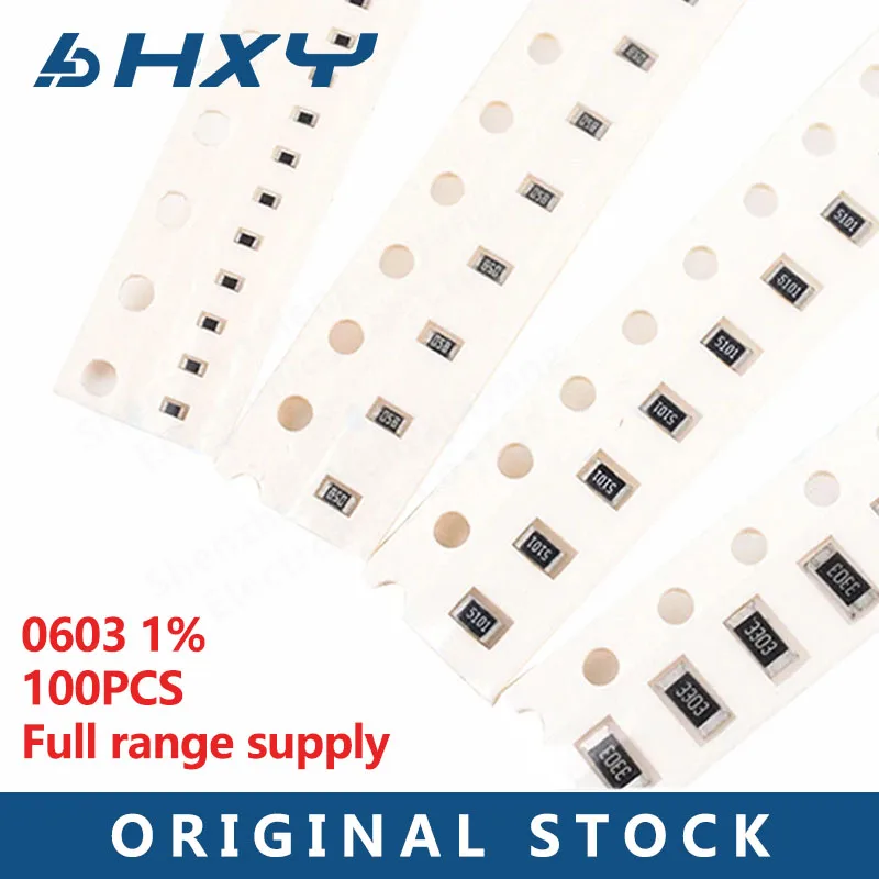 100Pcs 0603 1% Smd …